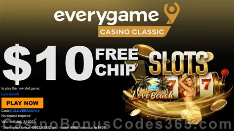 everygame casino clabic no deposit bonus codes 2022